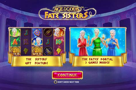 ᐈ Игровой Автомат Age Of Gods: Fate Sisters  Играть Онлайн Бесплатно Playtech
